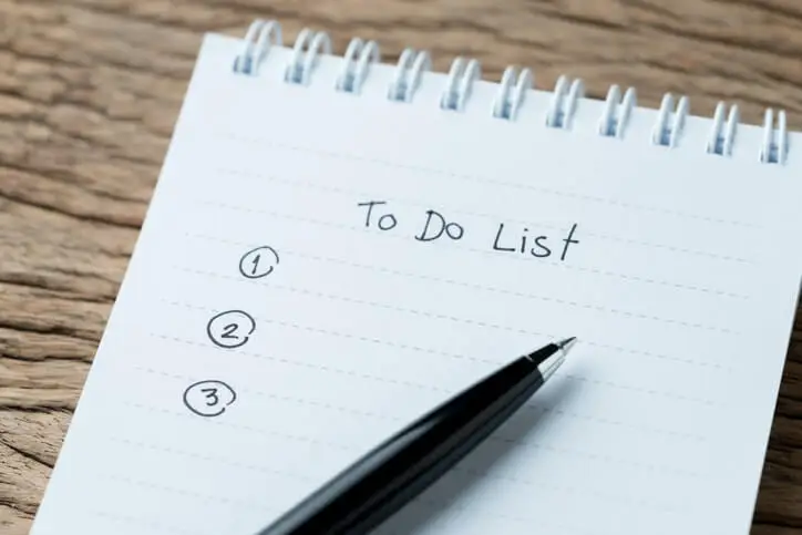 To do list Wollongong Removalists